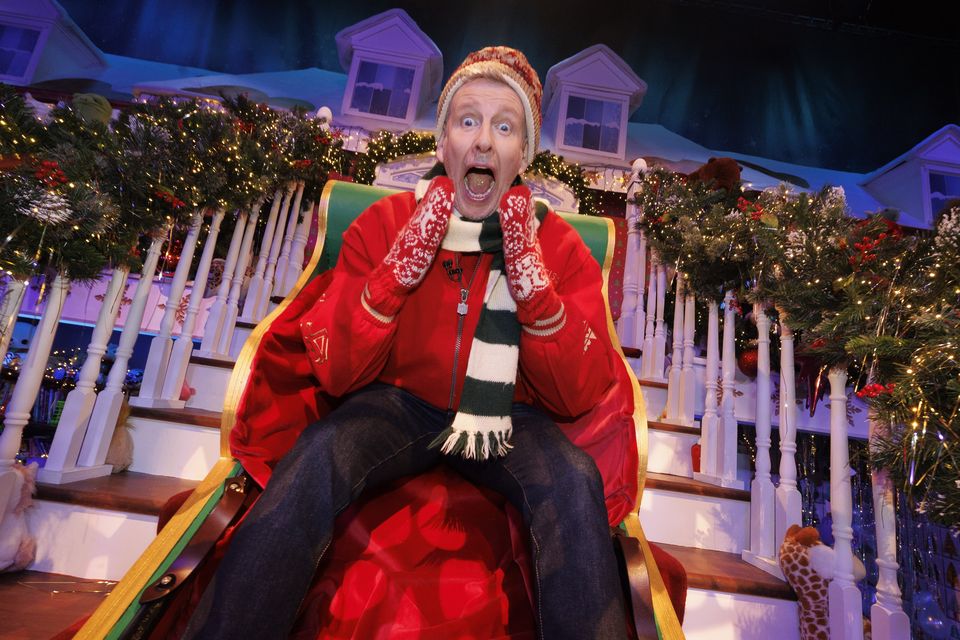 Patrick Kielty during the of the 2024 Late Late Toy Show. Photo: Andres Poveda / RTÉ̇