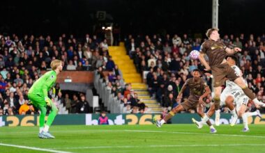 Nathan Collins has a tough night as Brentford are well beaten by Fulham