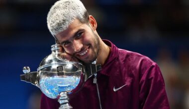 ‘You’ve never played tennis in your life’ – Irate Carlos Alcaraz hits out at Irish umpire before winning another title