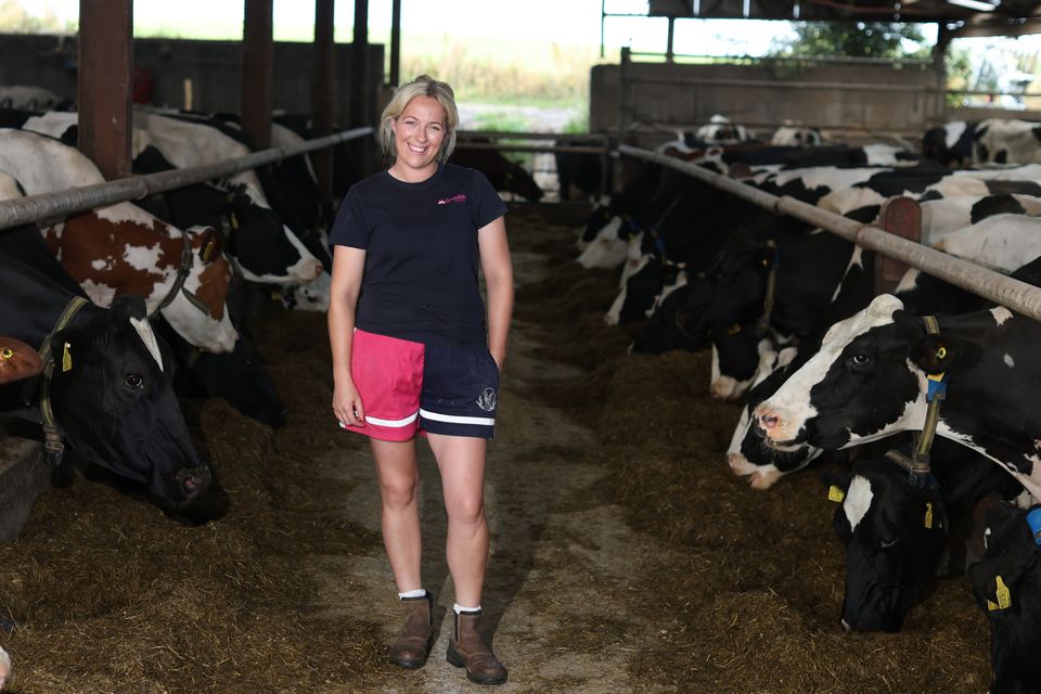 Vicki Byers runs a dairy farm with her husband Dale in Ballinamallard, Co Fermanagh. Photos: John McVitty