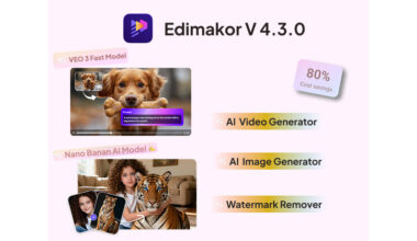 Edimakor V4.3.0 Unveils AI Video and Enhanced Image Creation with Veo 3 & Nano Banana