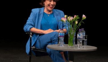 "I turned down George Clooney" - Kathy Lette at the Chiswick Book Festival