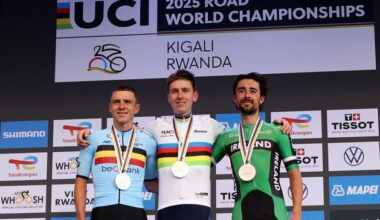 Ben Healy secures first Irish podium finish at UCI Road World Championships since Seán Kelly in 1989