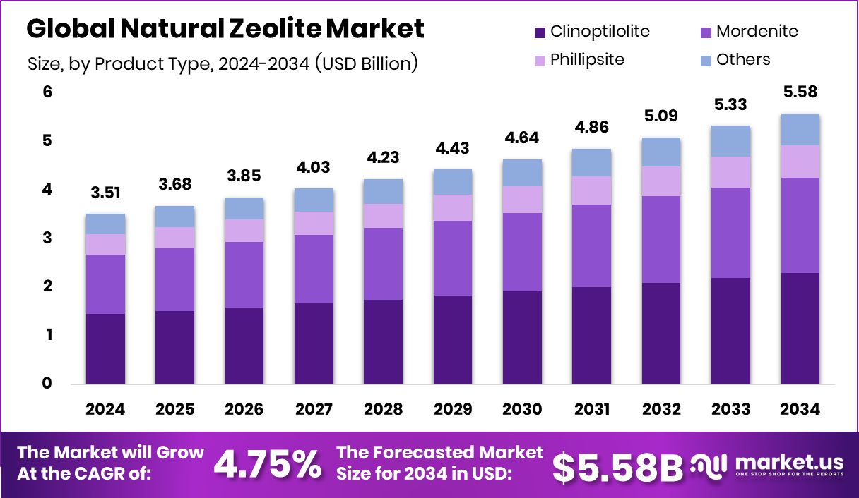 Natural Zeolite Market Size