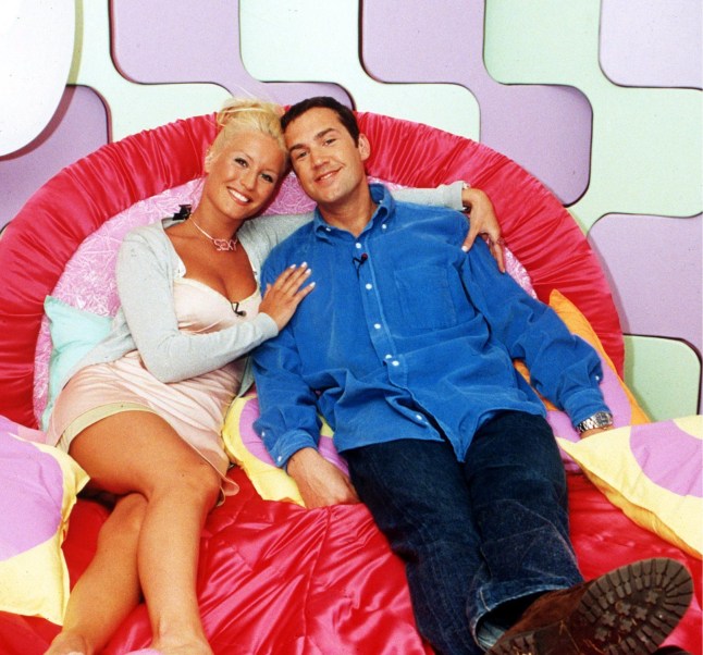 TELEVISION PROGRAMME : BIG BREAKFAST - 1988.. DENISE VAN OUTEN AND JOHNNY VAUGHAN ON THE BED TV PRESENTER Mandatory Credit: Photo By KEN MCKAY / REX FEATURES