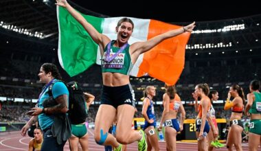 ‘It’s just insane’ – Ireland’s Kate O’Connor claims sensational silver in heptathlon at World Championships