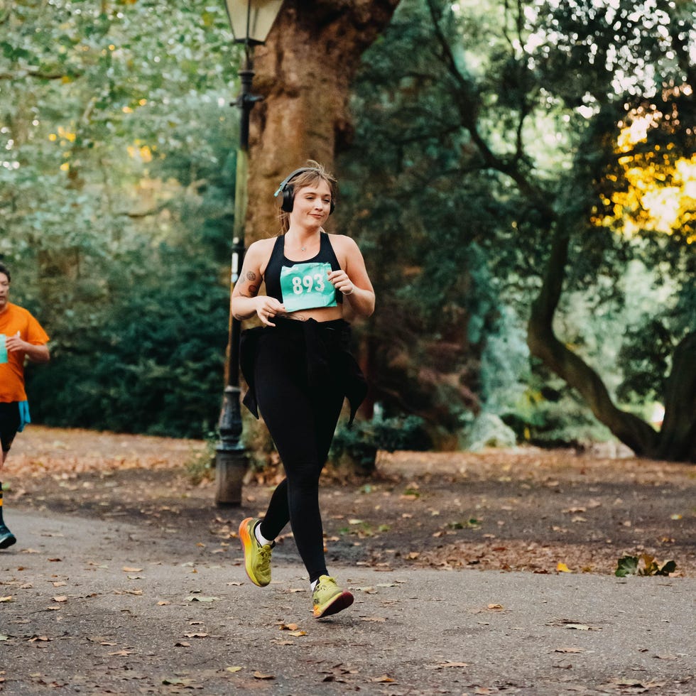 meg during runna’s first to fast 10k