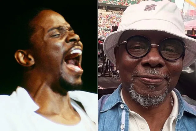 David Redfern/Redferns ; Philip J. Bailey/Instagram Philip Bailey in 1985; Philip Bailey in 2025.