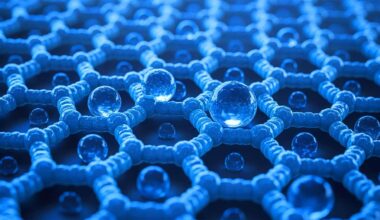 Illustration of the premelting phase of water molecules confined in nanoscale pores.
