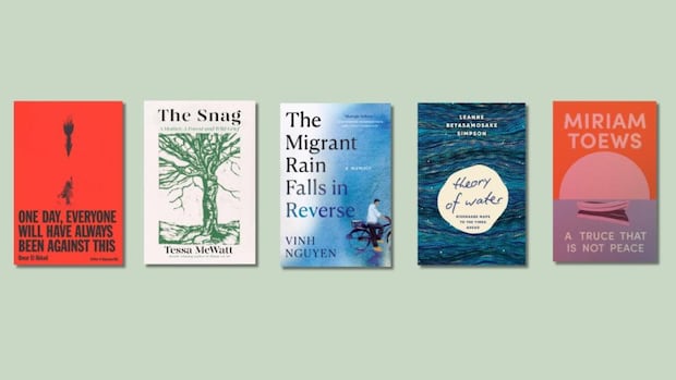 5 Canadian books make shortlist for $75K Hilary Weston Writers' Trust Prize for nonfiction