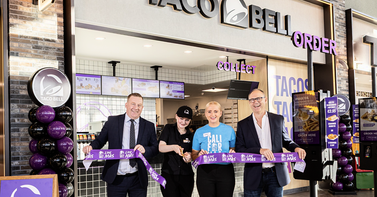 Ireland’s First Taco Bell Opened By Applegreen