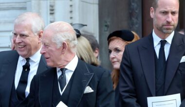 Prince William "Ambushed" by Prince Andrew at Funeral