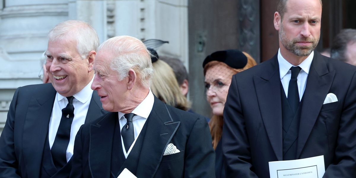 Prince William "Ambushed" by Prince Andrew at Funeral
