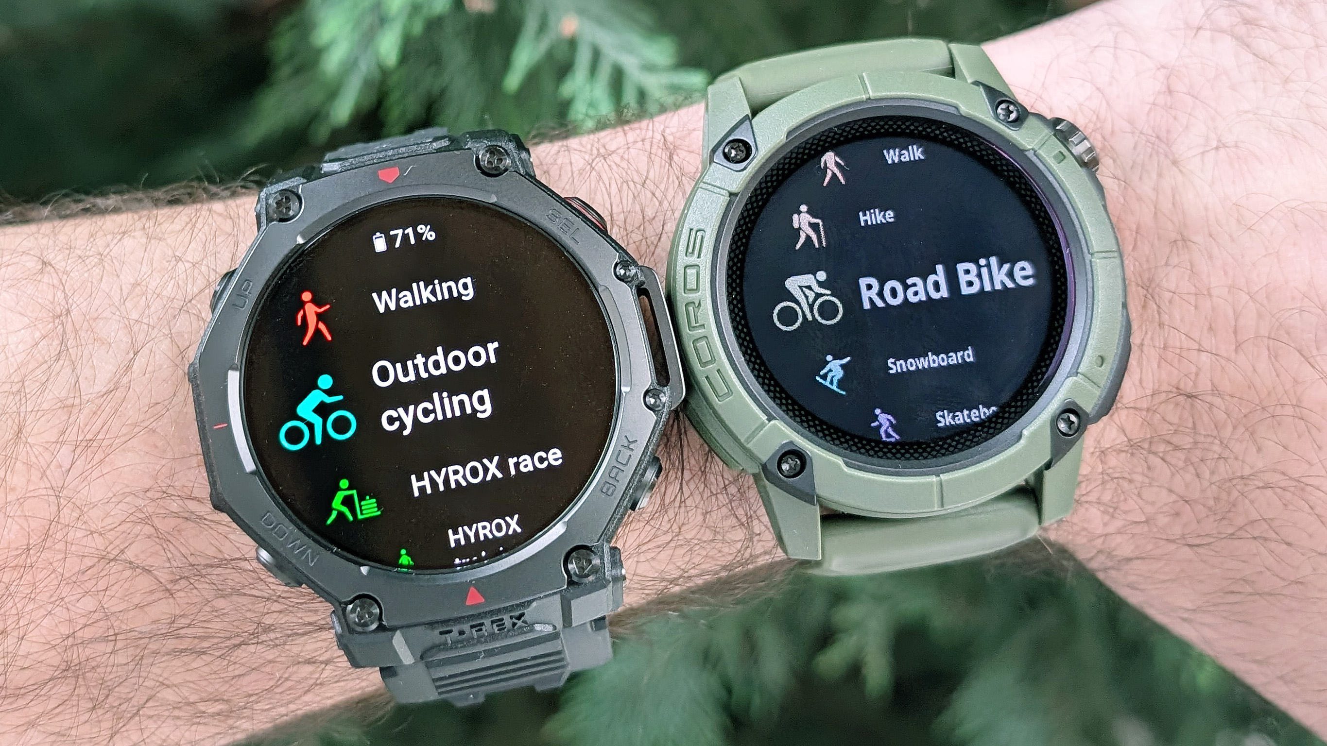 Coros Nomad and Amazfit T-Rex 3 Pro