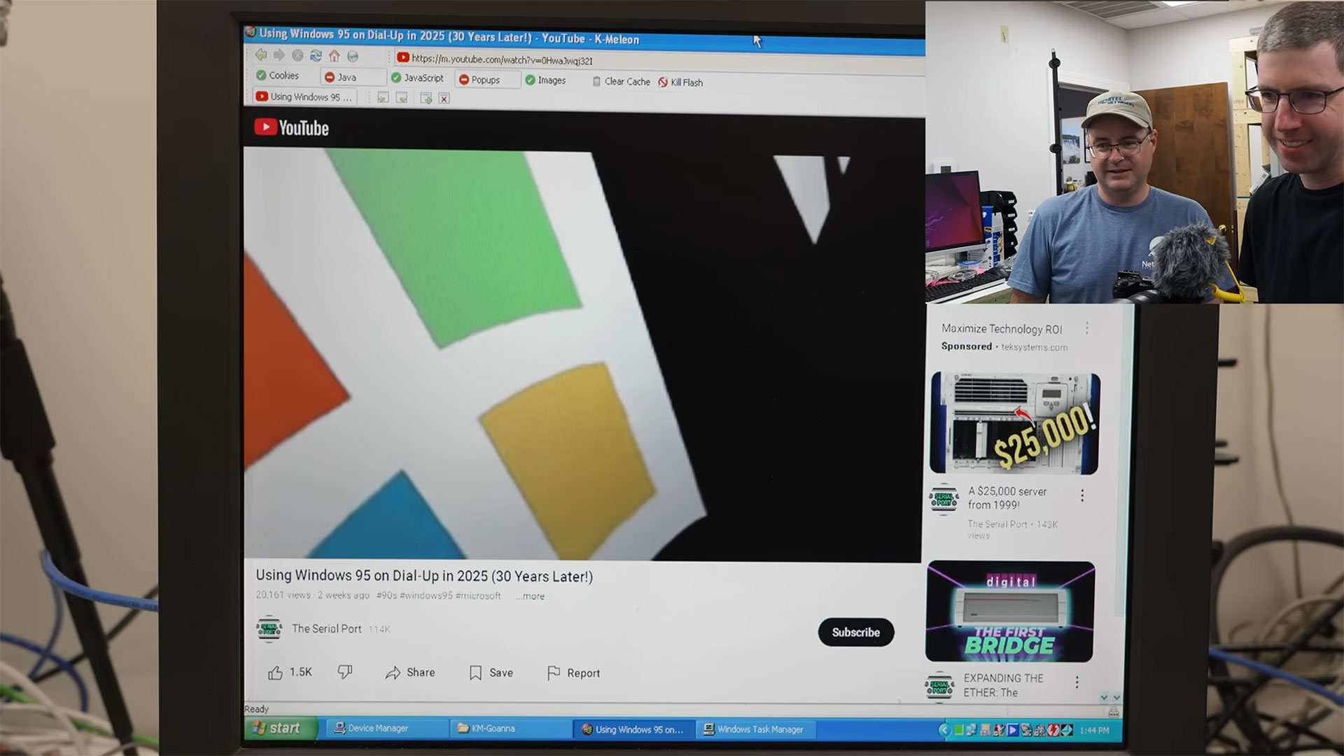 Broadband using 56K dial-up modems