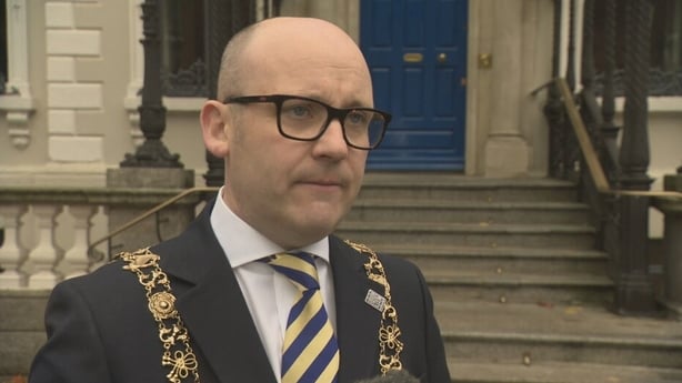 Lord Mayor of Dublin Ray McAdam