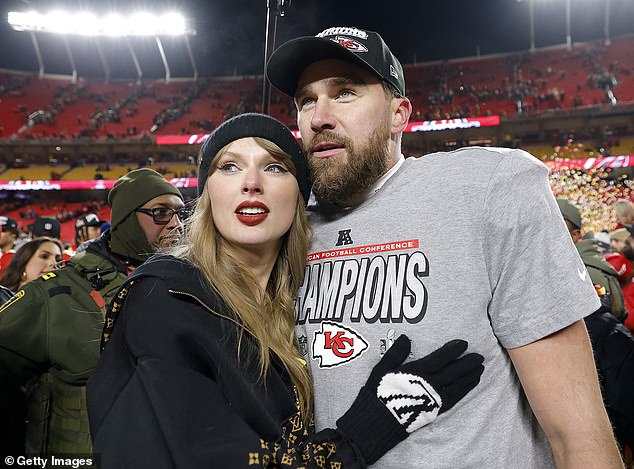 Since then, their romance has captivated the world, with Swift supporting Kelce's run to two Super Bowls while the NFL star has traveled alongside her around the globe on her wildly successful Eras tour
