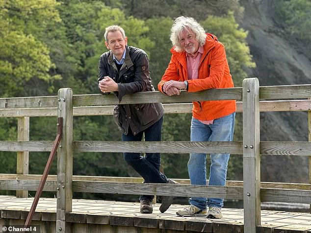 In such a confessional atmosphere, the rural backdrop was almost irrelevant. Armstrong and May are pictured