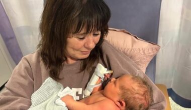 Coleen Nolan, 60, was overcome with emotion as she introduced her new grandson on Instagram on Friday evening after her daughter Ciara, 24, welcomed a baby boy