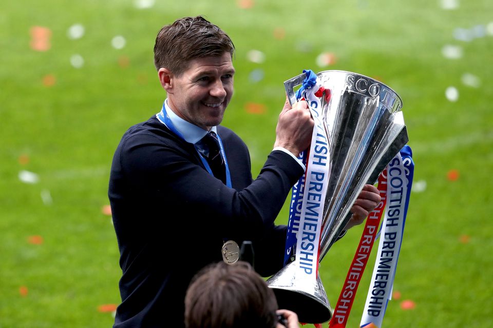 Steven Gerrard has ruled out a return to Rangers (Andrew Milligan/PA)