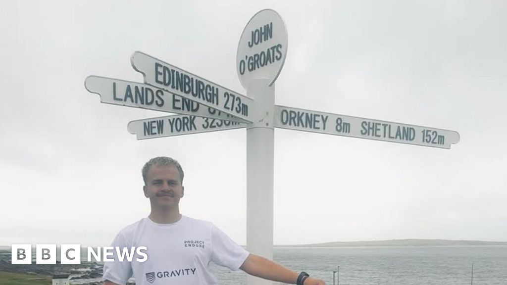 Man undertakes 2,000-mile quest to boost mental health awareness