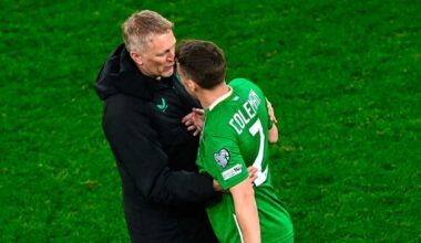 Heimir Hallgrimsson says Ireland can qualify for World Cup: ‘We showed to ourselves we can play against Portugal’