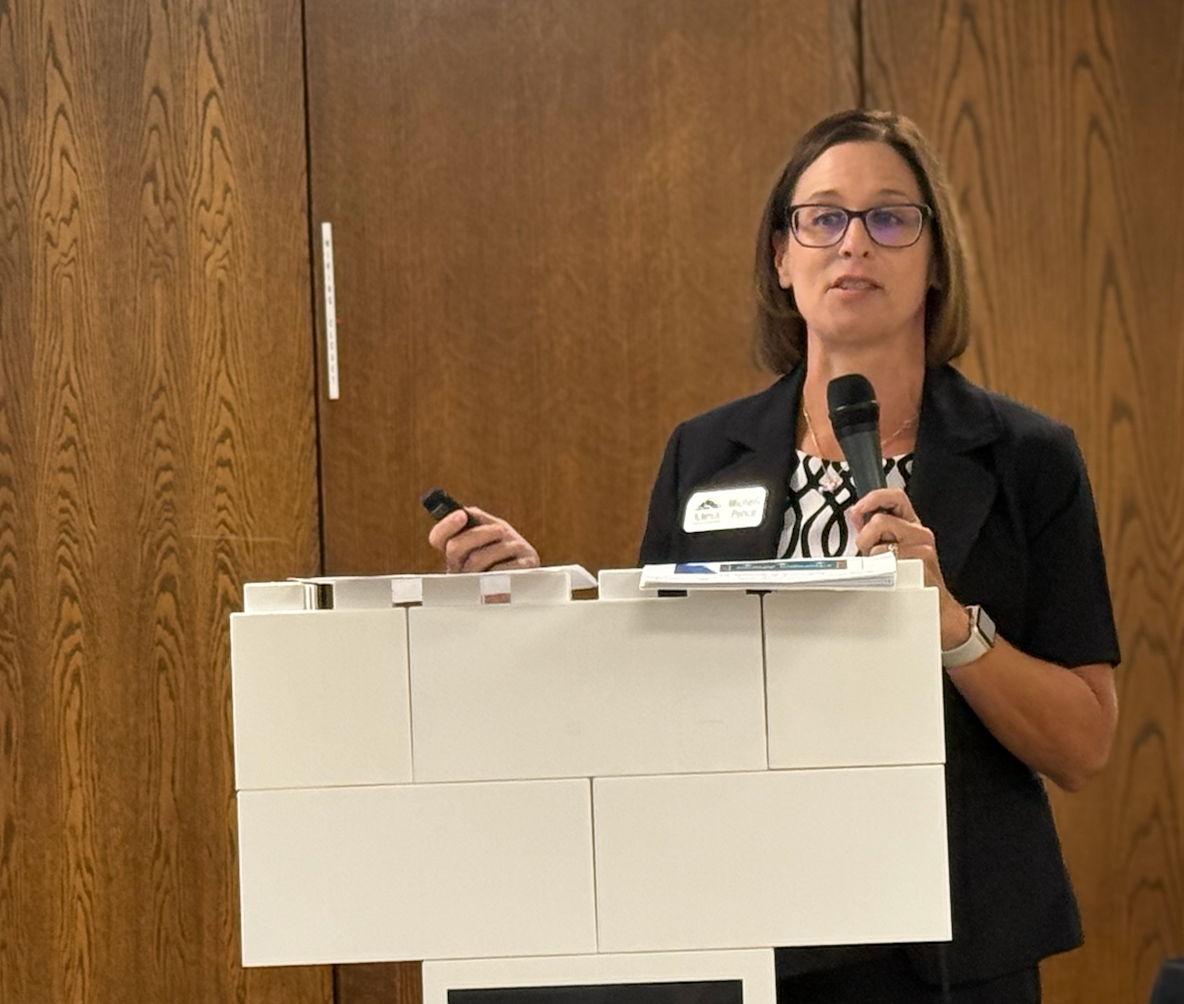 Michelle Ponce, associate director of the Kansas Association of Mental Health Centers, said the new mental health system expands services and alters the way the clinics are funded. Photo by Cristina Janney/Hays Post