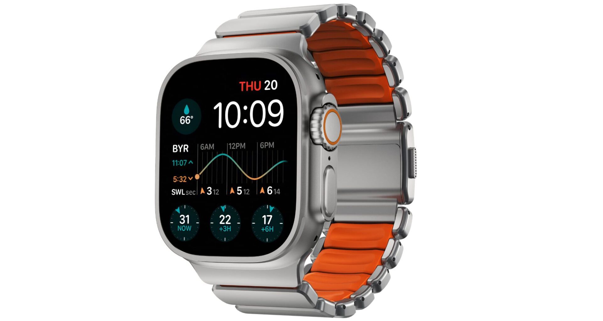 Nomad Launches 'Stratos' Hybrid Titanium Apple Watch Band