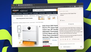 I let Edge's Copilot Mode buy me a new space heater - here's how the AI browser did