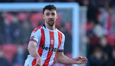 Former Ireland international Enda Stevens training with Shamrock Rovers as he mulls over 2026 return