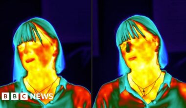 Thermal cameras read stress on my face