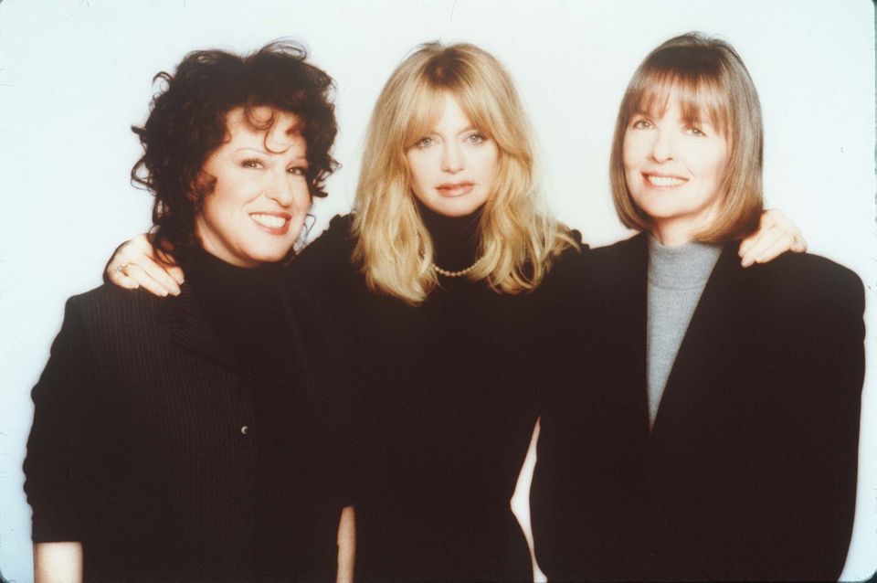 Diane Keaton stared alongside Goldie Hawn and Bette Midler in The First Wives Club(PA)