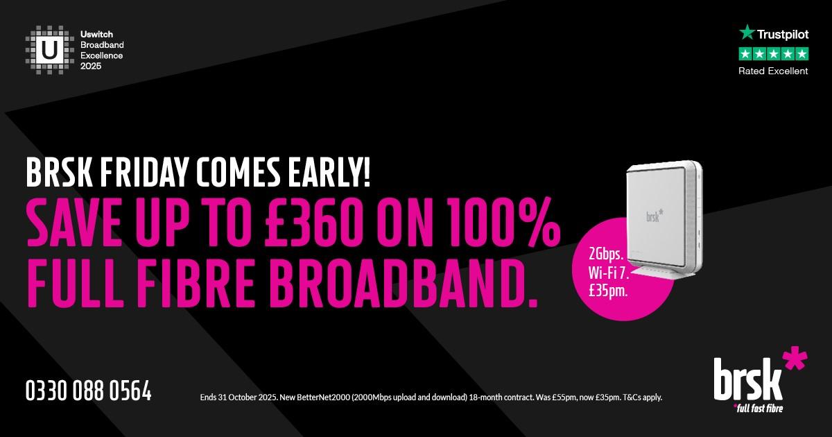 Brsk Friday comes early. Get the best of the BetterNet, now!