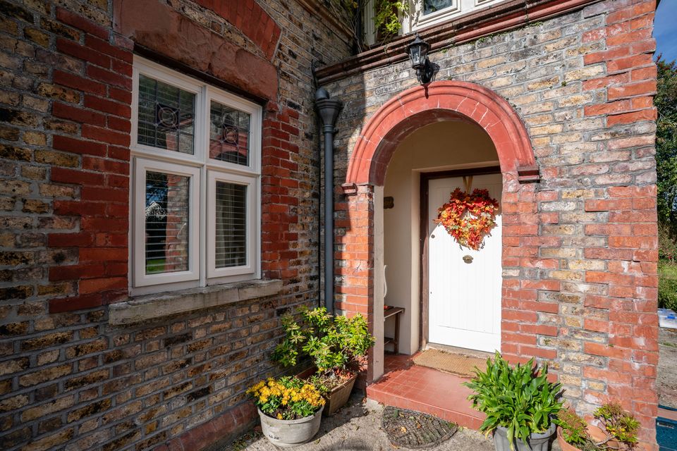 The front door of The Ranch, Dublin Road, Monasterevin, Co Kildare