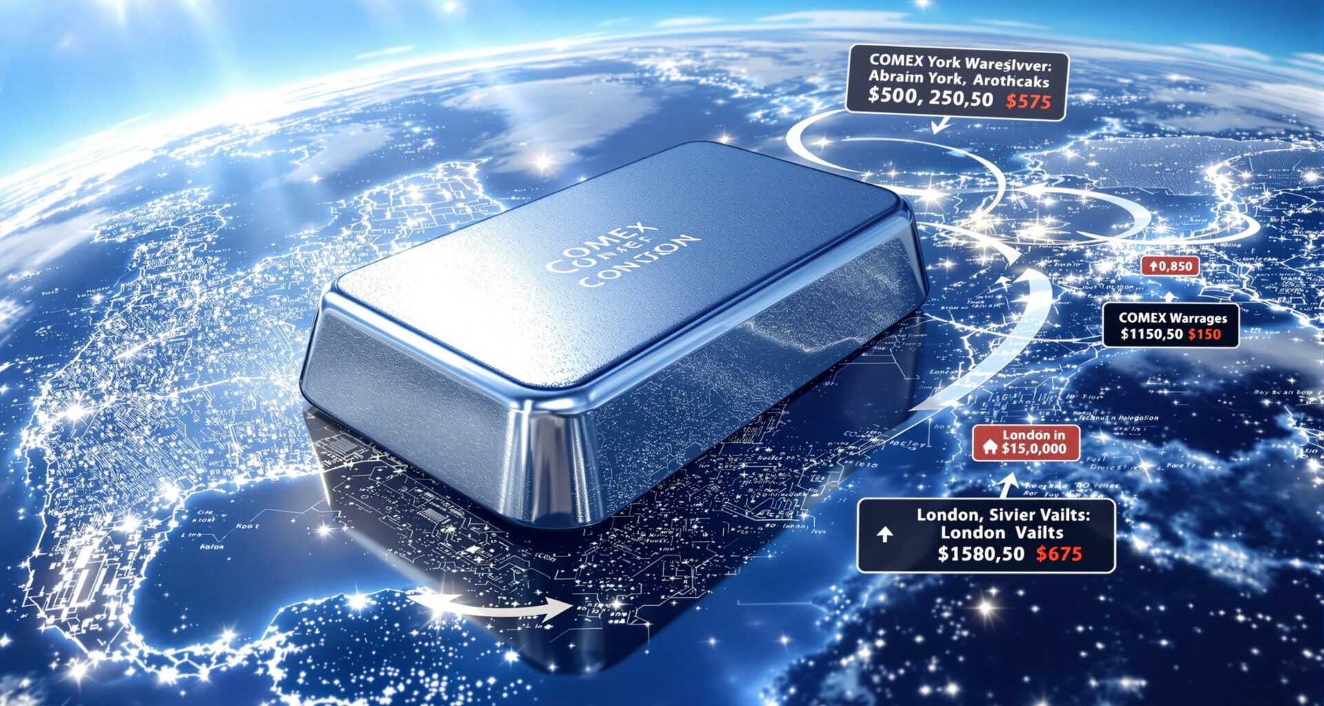 COMEX Silver Heading Back to London Amid Record Prices