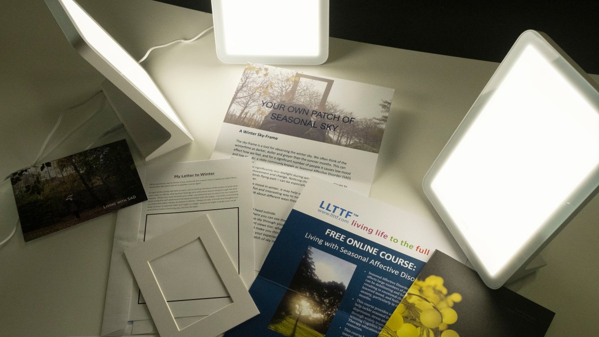 Got the winter blues? Borrow a lightbox from the library