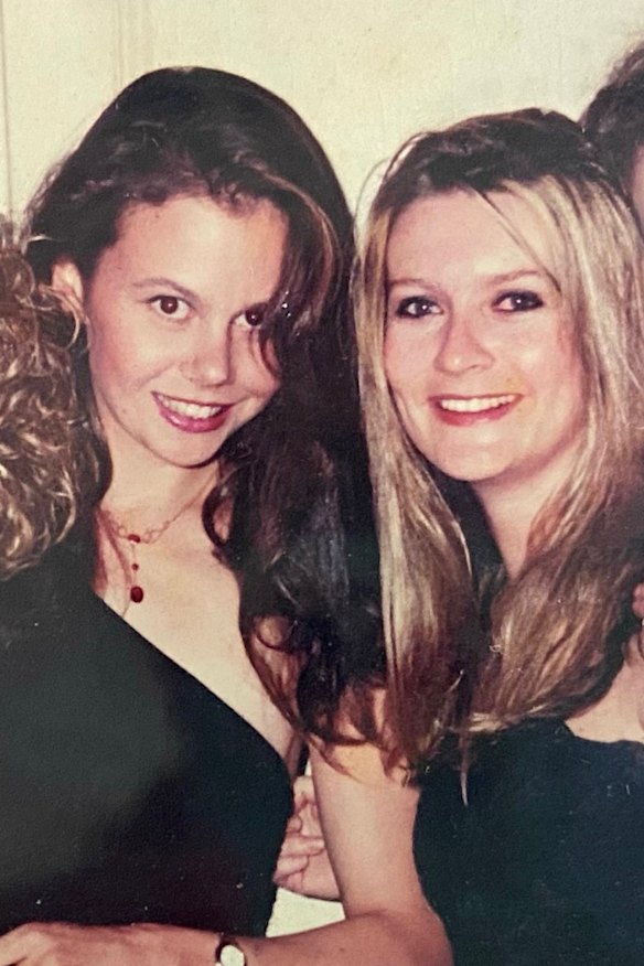 Antonia Marran with close family friend and childhood neighbour, Annette Rechner (nee Overton).