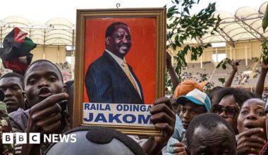Kenya staring at an uncertain political future after ex-PM's death