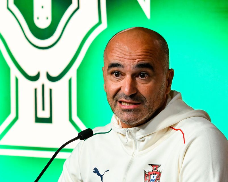 Portugal head coach Roberto Martinez has fond memories of working with Séamus Coleman