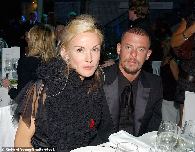 Guinness and fashion designer Alexander McQueen in 2004, who passed away in 2010 aged 40