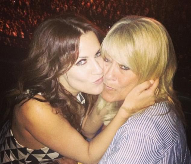 Caroline pictured with her heartbroken mother Christine, who is central to a new documentary about her daughter on Disney+ which will coincide with the fifth anniversary of her death