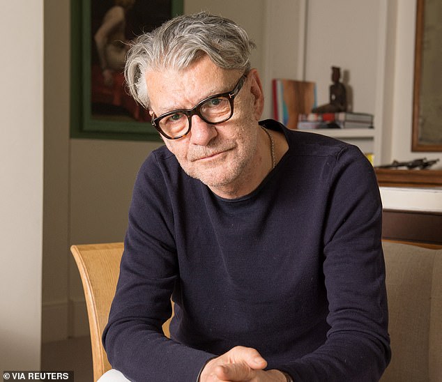 A portrait of Scottish painter Jack Vettriano taken in June 2017