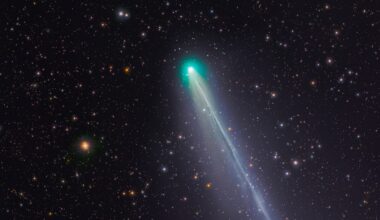 Here‘s how to see a rare green comet this week
