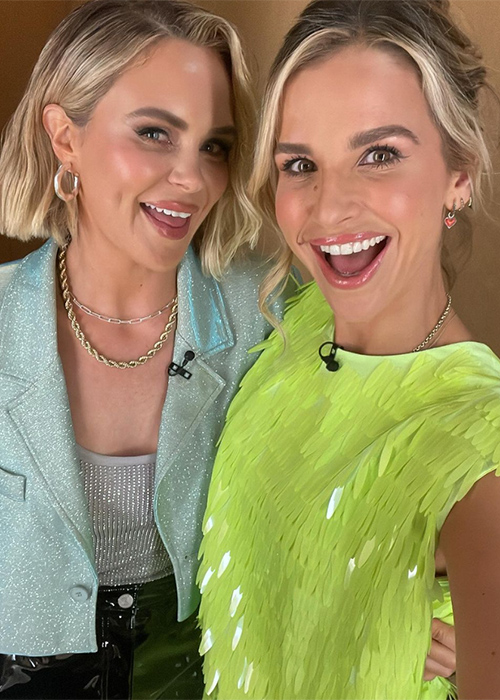 Joanne McNally and Vogue Williams. Pic: Instagram