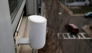 A Starry point wireless router as seen in 2016.