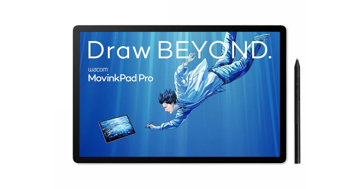 Wacom Introduces the MovinkPad Pro 14, the Next Step in Its Portable Creative Pad Lineup