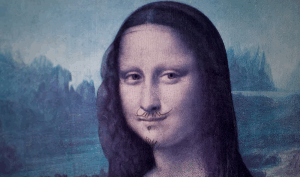 When Marcel Duchamp Drew a Mustache & Goatee on the Mona Lisa (1919)