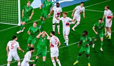 Ireland v Armenia: Evan Ferguson puts Ireland ahead in crucial World Cup qualifier