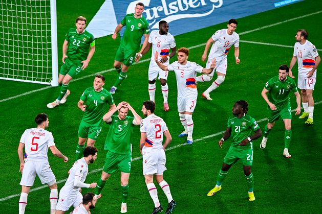 Ireland v Armenia: Evan Ferguson puts Ireland ahead in crucial World Cup qualifier