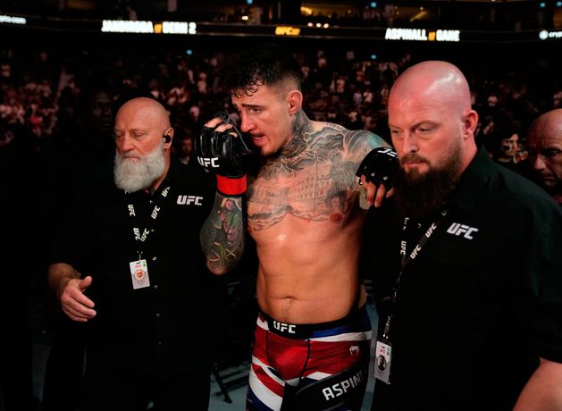 ‘I just got f****** poked knuckle deep in the eyeball’ – Tom Aspinall launches verbal attack on crowd after no contest UFC fight